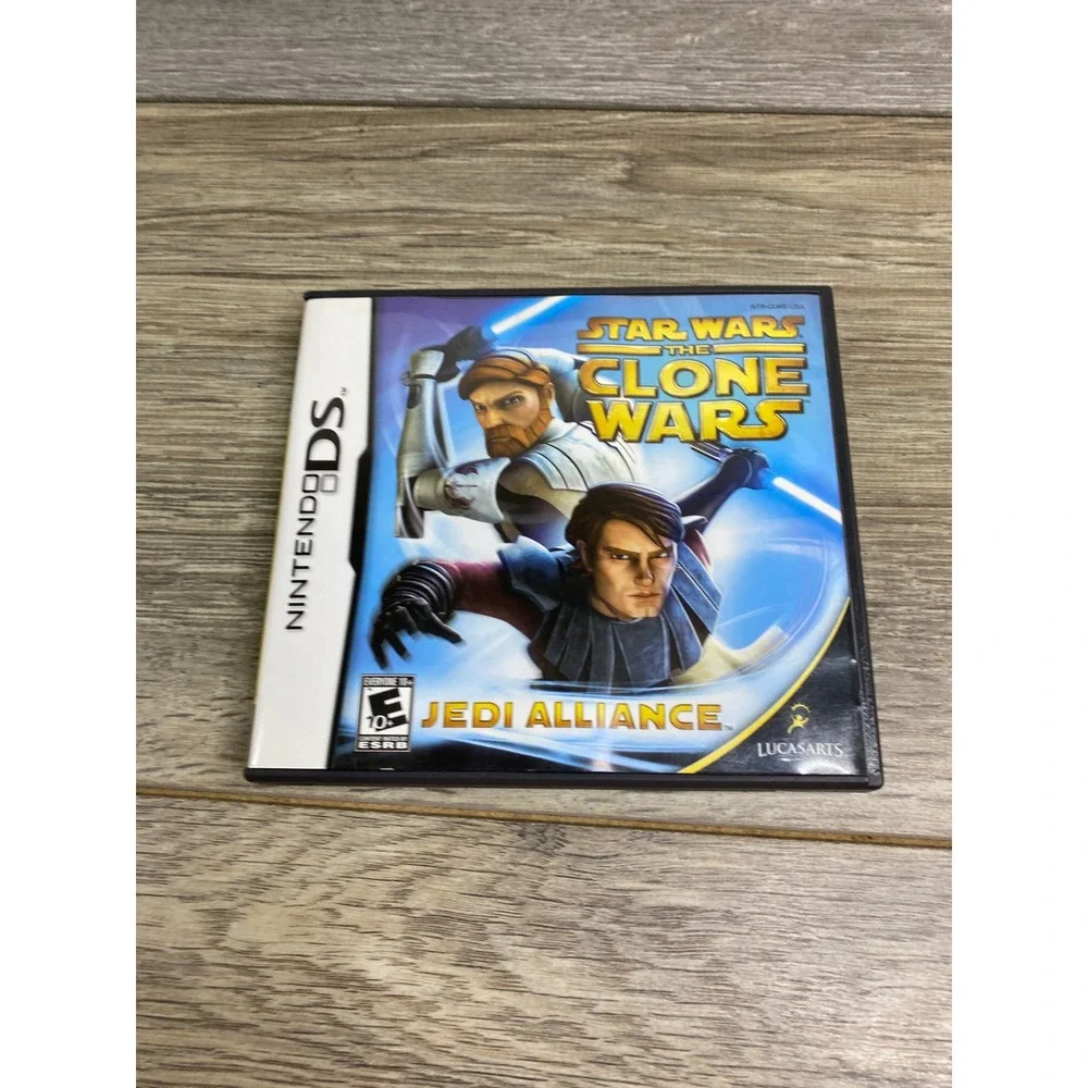 Star Wars The Clone Wars Jedi Alliance Nintendo DS CIB‎ NTR-CLWE-USA LucasArts